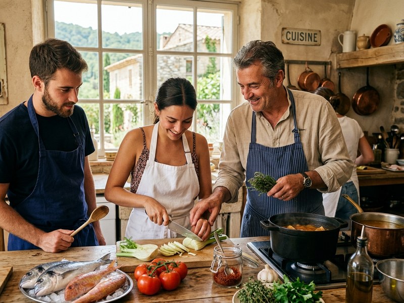 Cours de cuisine provençale
